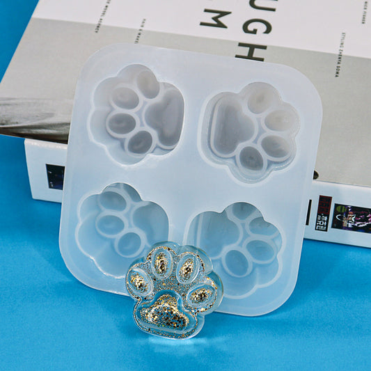 4-in-1 Matte Cat Paw Mold Set | Complete Velvet Finish Collection