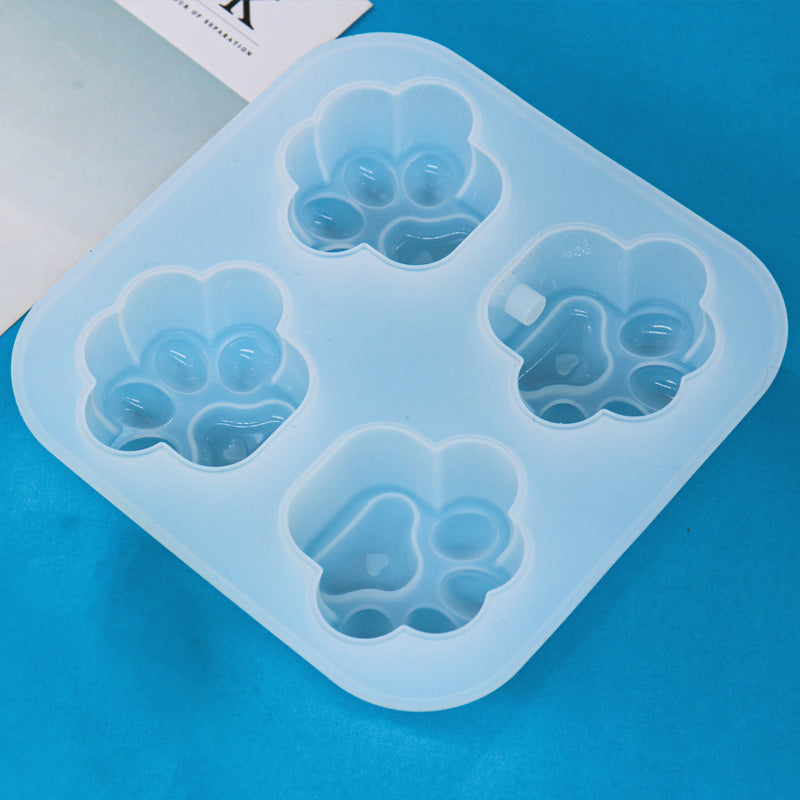 4-in-1 Cat Paw Mold Set (Glossy, Matte & Light-Up Ready)
