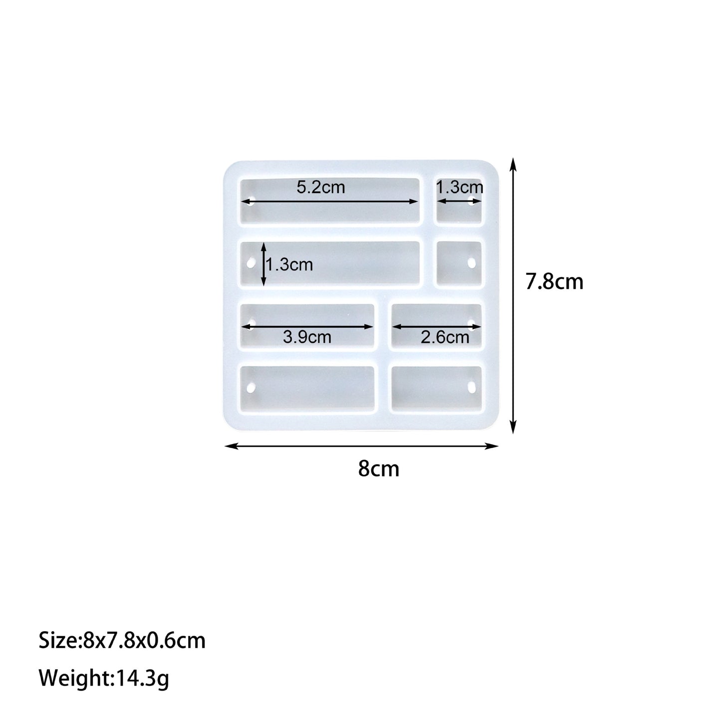 12-in-1 Earring & Pendant Silicone Mold Set | Geometric & Nature Designs