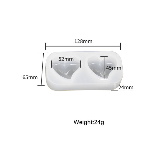 Valentine‘s Day Heart Mold Set – Large & Small