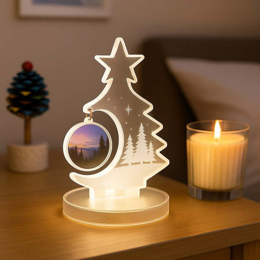 2-in-1 Christmas Tree Ornament & Frame Mold Set