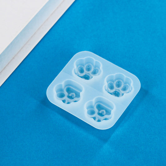 4-in-1 Mini Cat Paw Mold Set | All Glossy & Adorable