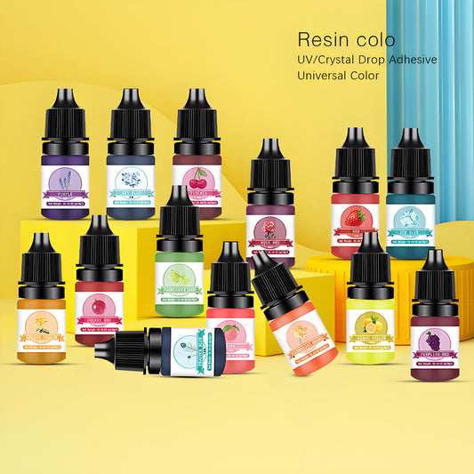 Professional 5ml Resin Tint Set | High-Concentration Colors for Stunning Effects